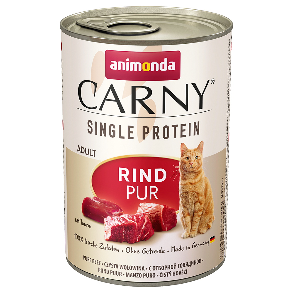 foto del prodotto animonda carny single protein adult 6 x 400 g manzo puro