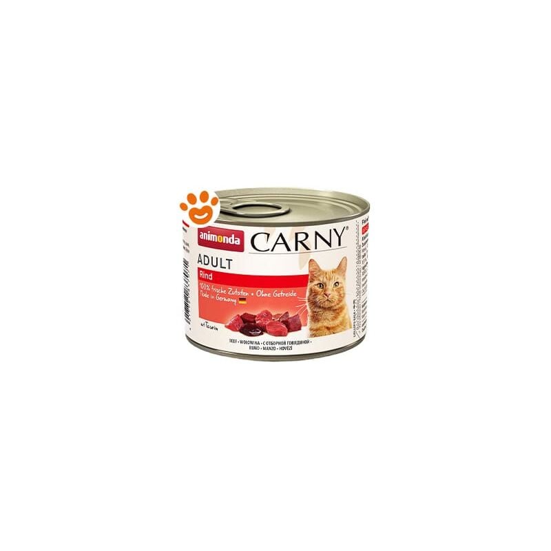 foto del prodotto animonda cat adult manzo puro cat adult manzo puro lattina da 200 gr