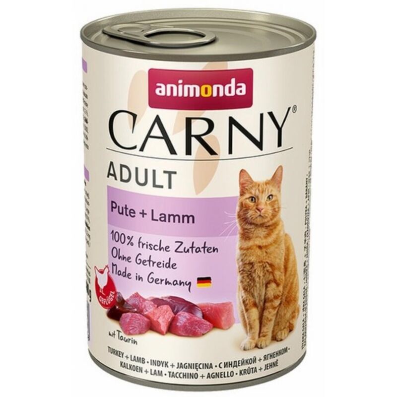 foto del prodotto animonda cat carny adult flavor tacchino, agnello 400g