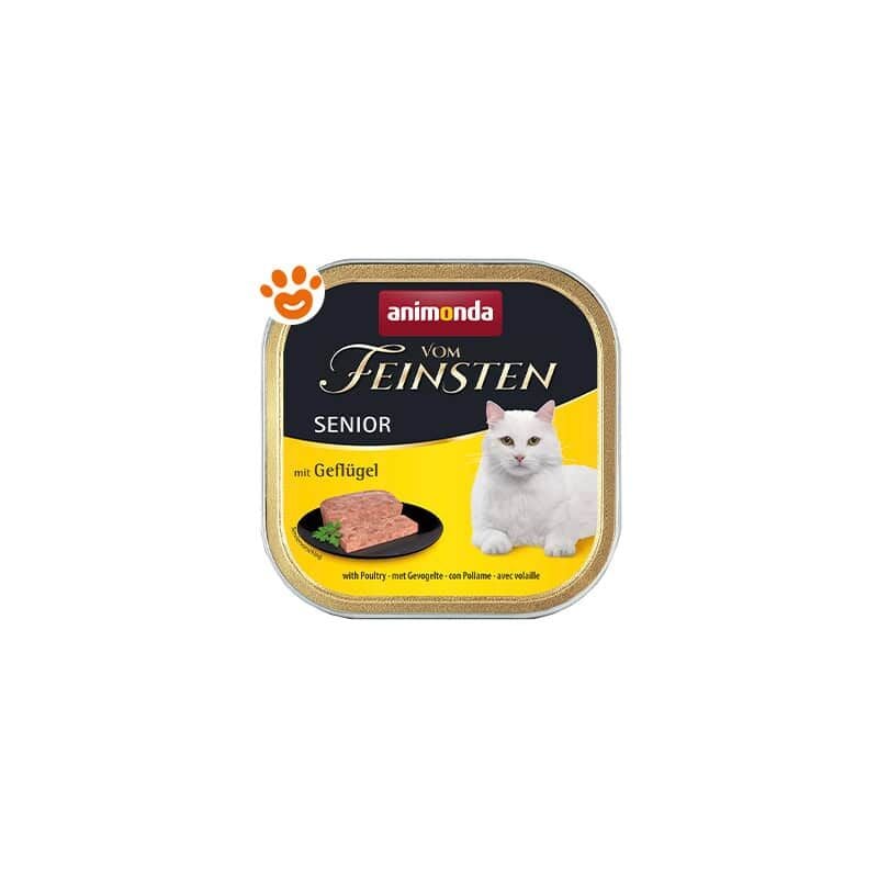 foto del prodotto animonda cat vf senior pollo cat vf senior pollo vaschetta da 100 gr