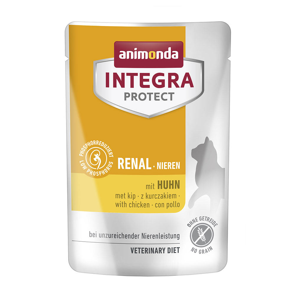 foto del prodotto animonda integra protect adult renal buste 24 x 85 g umido gatto con pollo