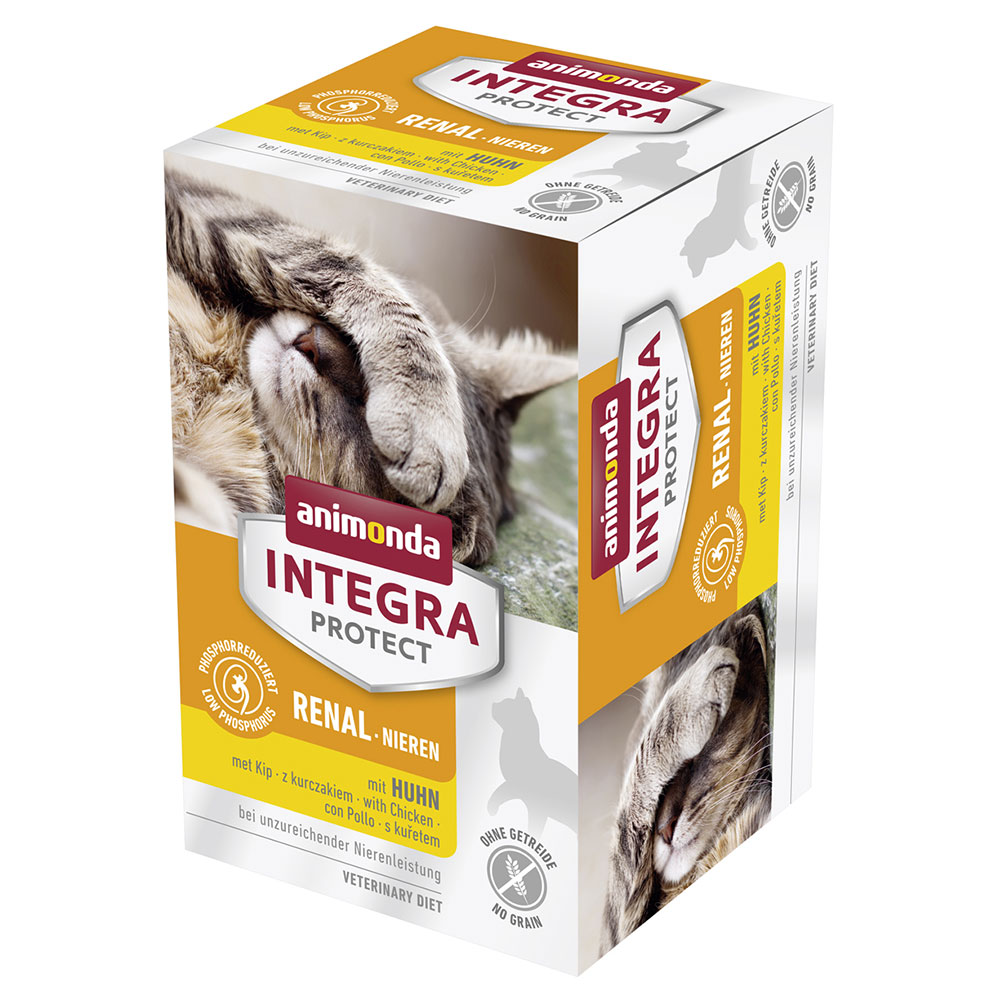 foto del prodotto animonda integra protect adult renal vaschetta umido per gatto 6 x 100 g pollo