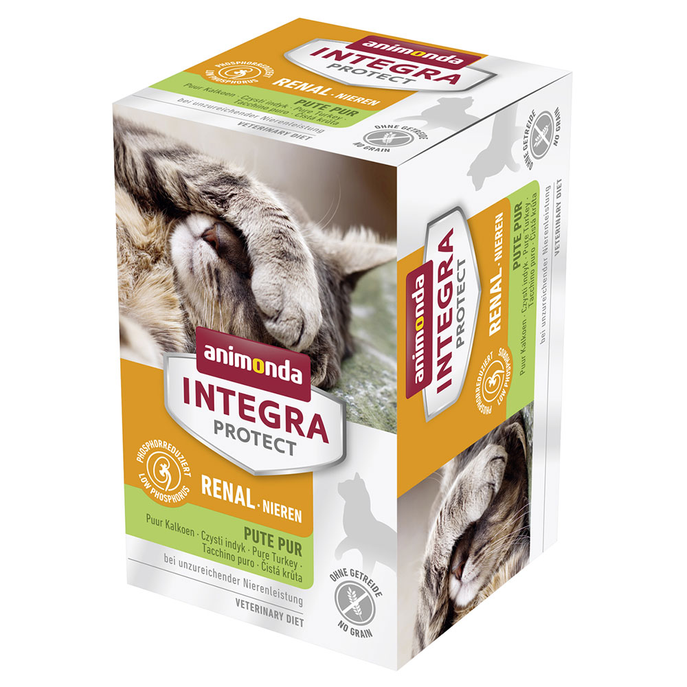 foto del prodotto animonda integra protect adult renal vaschetta umido per gatto 6 x 100 g tacchino puro
