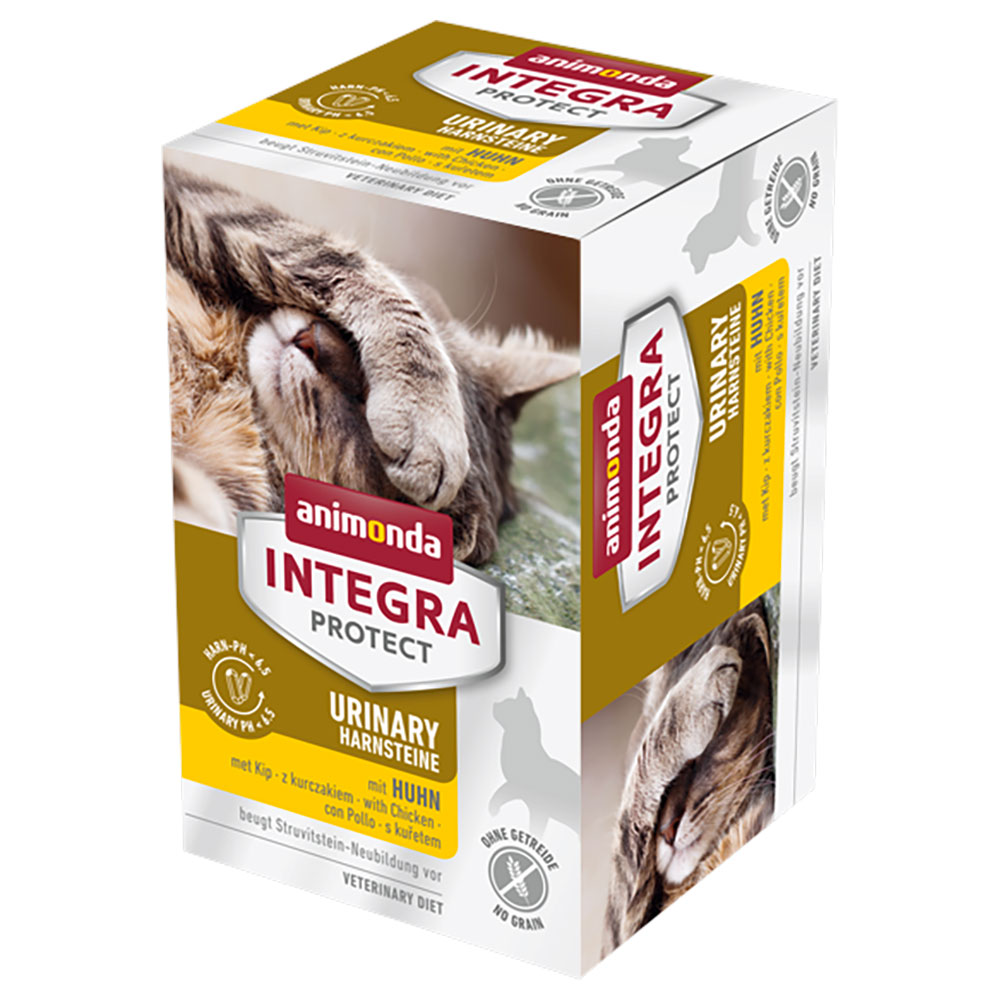 foto del prodotto animonda integra protect adult urinary struvite 6 x 100 g umido per gatto con pollo