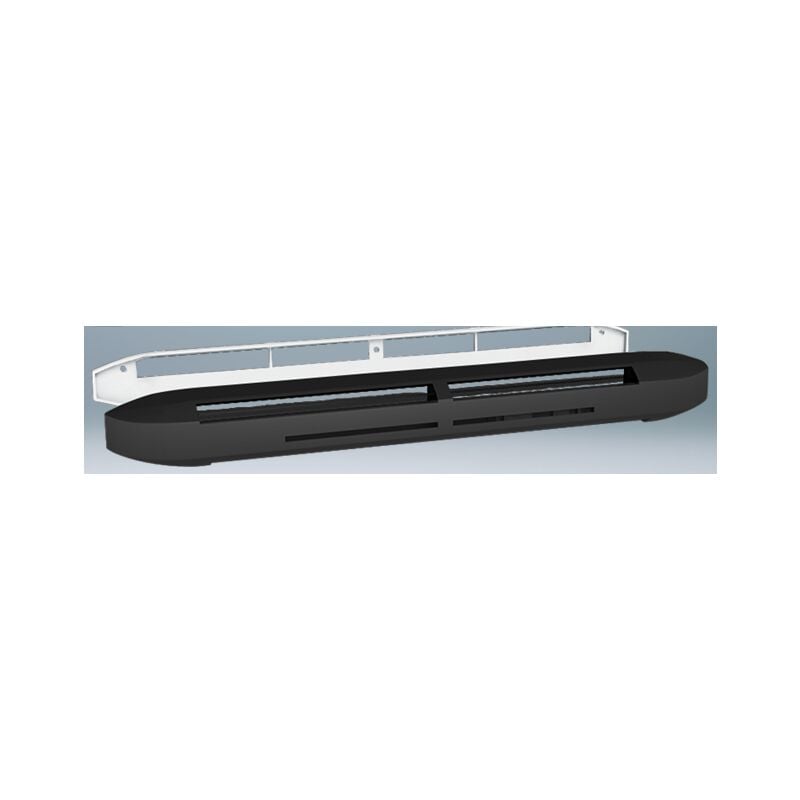 foto del prodotto anjos ventilation ingresso aria igroregolabile acustico 37dne 30m isola hy anjos nero 420x45x40 mm 0690no