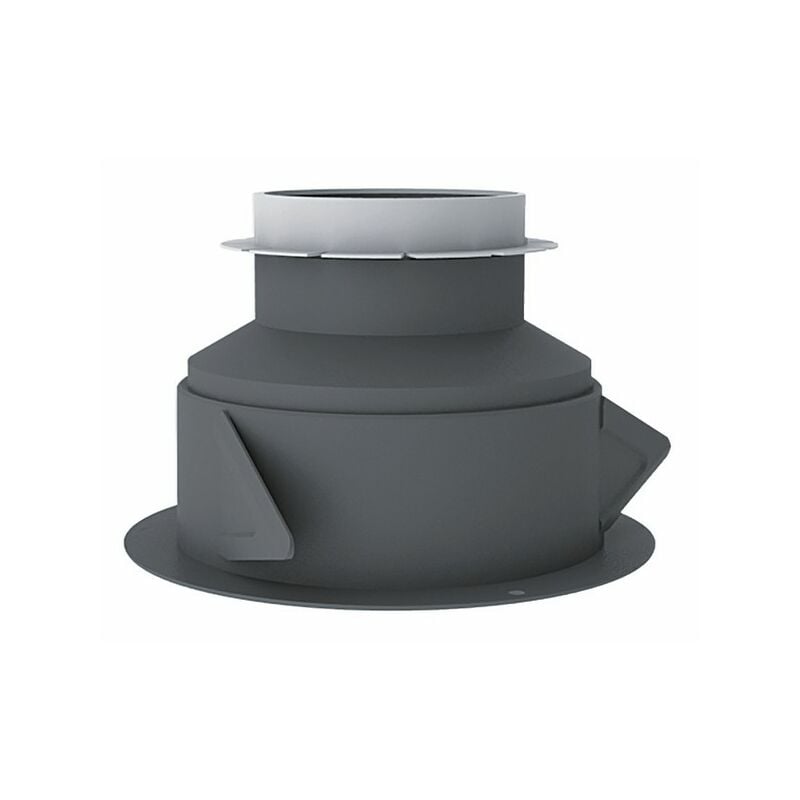 foto del prodotto anjos ventilation manicotto soffitto cartongesso 125 80 l.100 con guarnizione di mantenimento della guaina anjos 1795