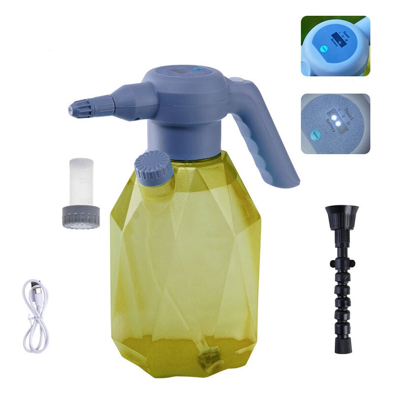 foto del prodotto annaffiatoio elettrico per annaffiare i fiori, disinfezione domestica, irrigazione automatica, annaffiatoio da 3 litri