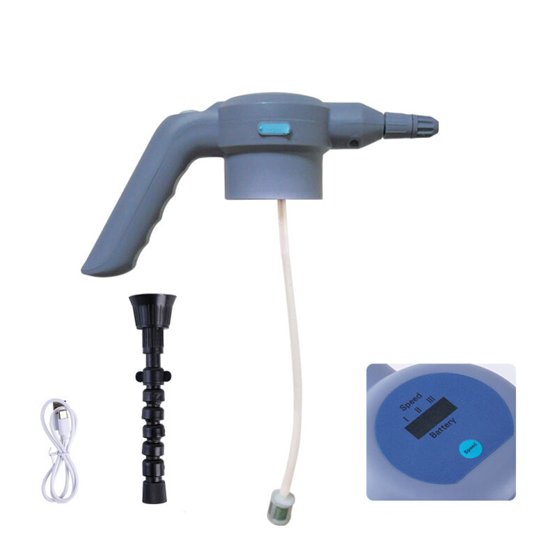 foto del prodotto annaffiatoio elettrico per annaffiare i fiori, irrigazione automatica, calibro 65 mm, testina di spruzzo ricaricabile