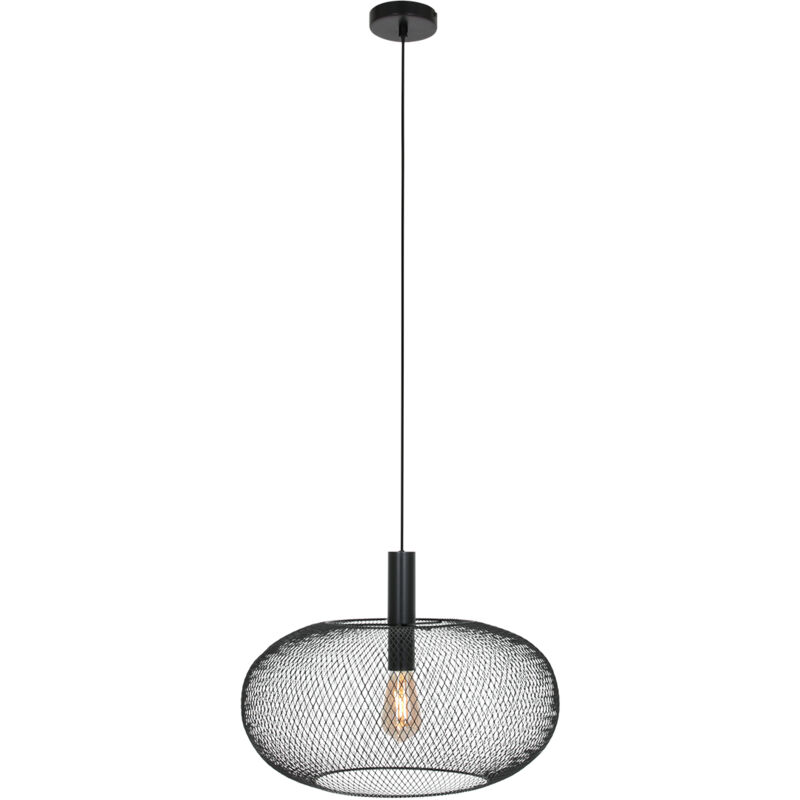 foto del prodotto anne lighting lampada a sospensione cloud nero acrilico