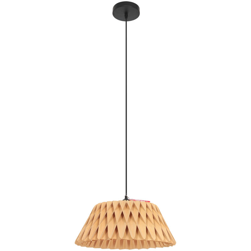 foto del prodotto anne lighting - lampada a sospensione - maze - naturale - legno -