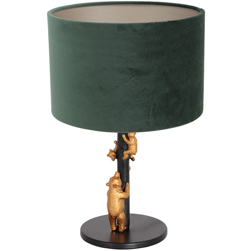 foto del prodotto anne lighting lampada da tavolo animaux nero metallo