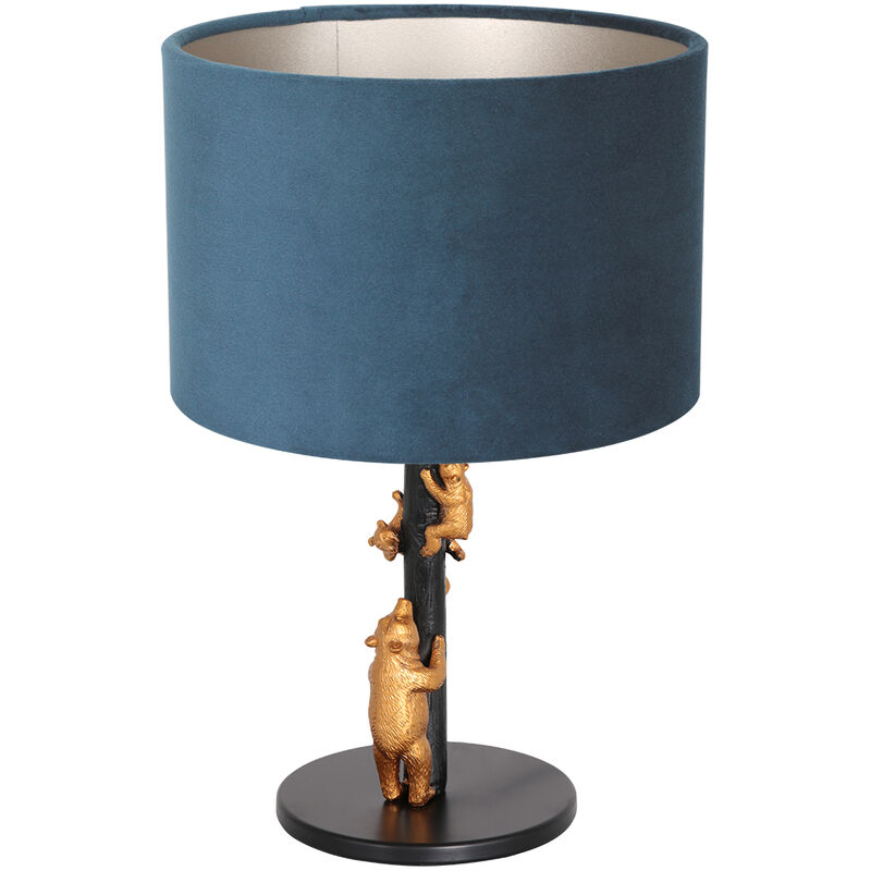 foto del prodotto anne lighting lampada da tavolo animaux nero metallo