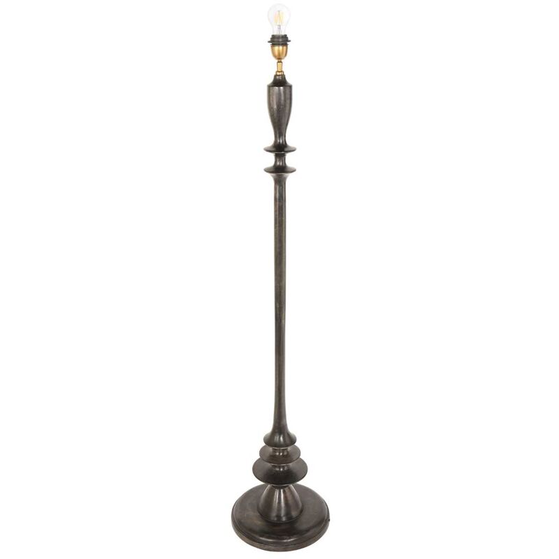foto del prodotto anne lighting lampada da terra bois nero legno 29cm 