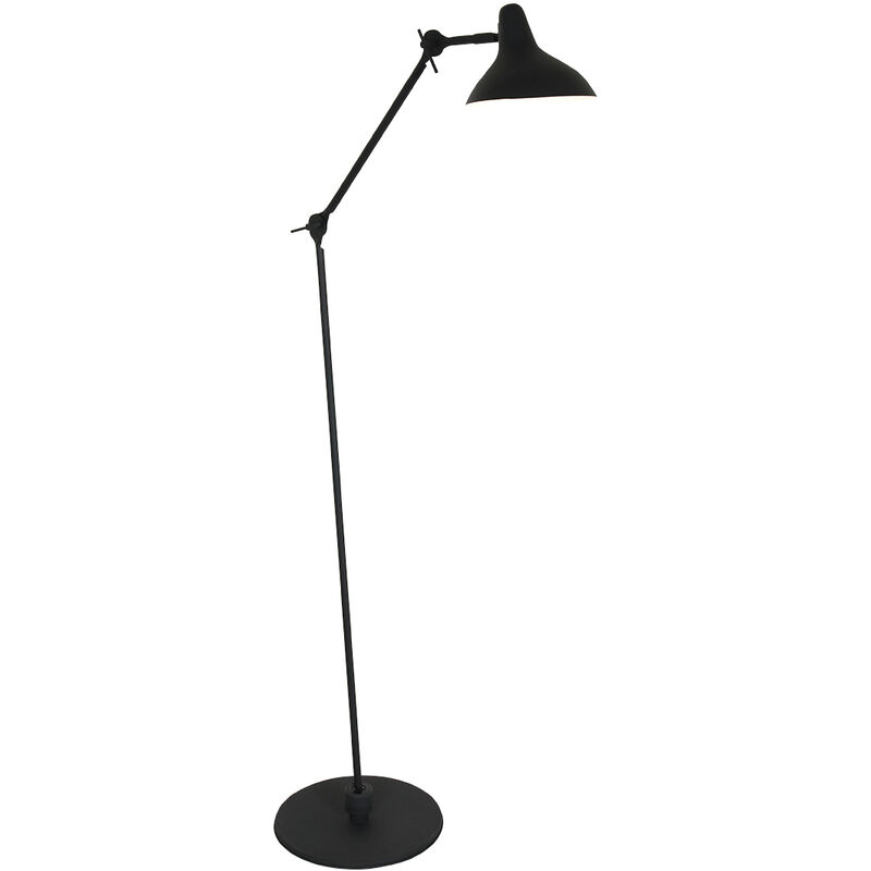 foto del prodotto anne lighting lampada da terra kasket nero metallo 