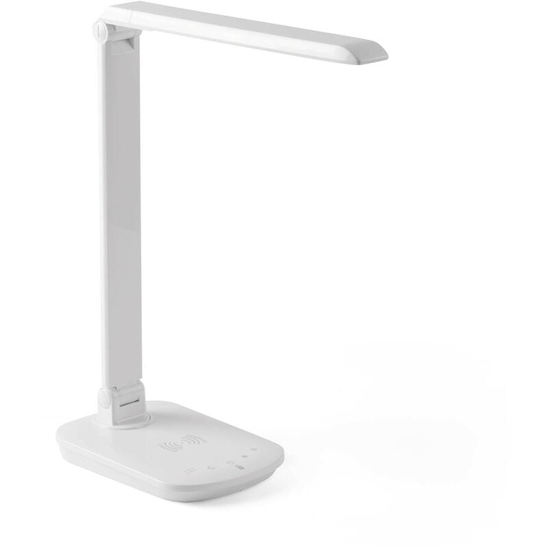 foto del prodotto anouk, lampada da tavolo con usb e caricabatterie a induzione per