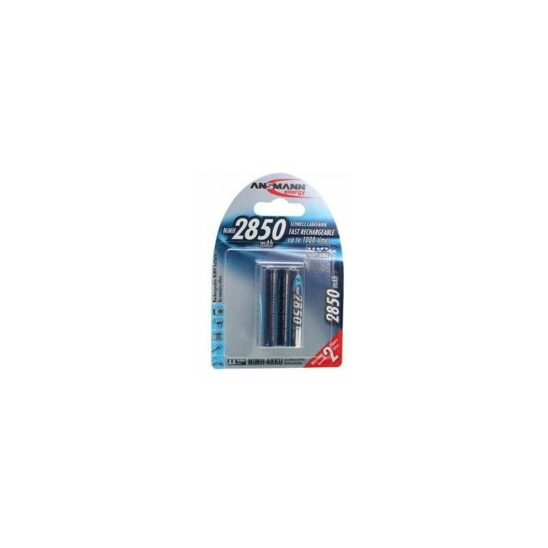 foto del prodotto ansmann 2 nimh batteria 2850 mignon aa 2650mah