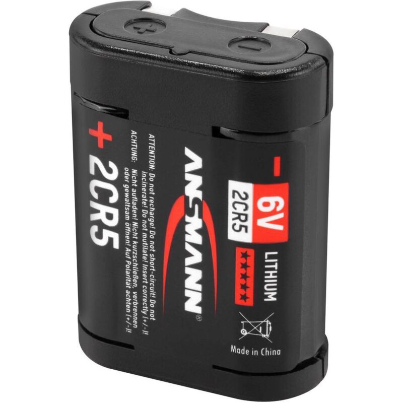 foto del prodotto ansmann 2cr5 batteria per fotocamera 2cr5 litio 6 v 1 pz.