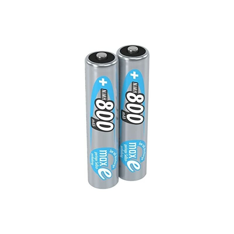 foto del prodotto ansmann 5030982 maxe potente batteria precaricata, autoscarica ridotta 800mah, micro aaa, 2 pz. 