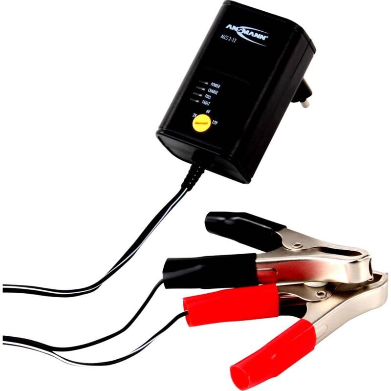 foto del prodotto ansmann alcs2 12 0.4 1001 0015 caricatore a spina 6 v, 2 v, 12 v 0.4 a