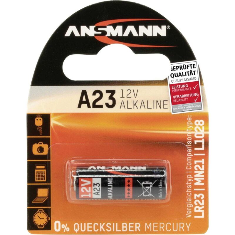 foto del prodotto ansmann batteria 23a alcalina