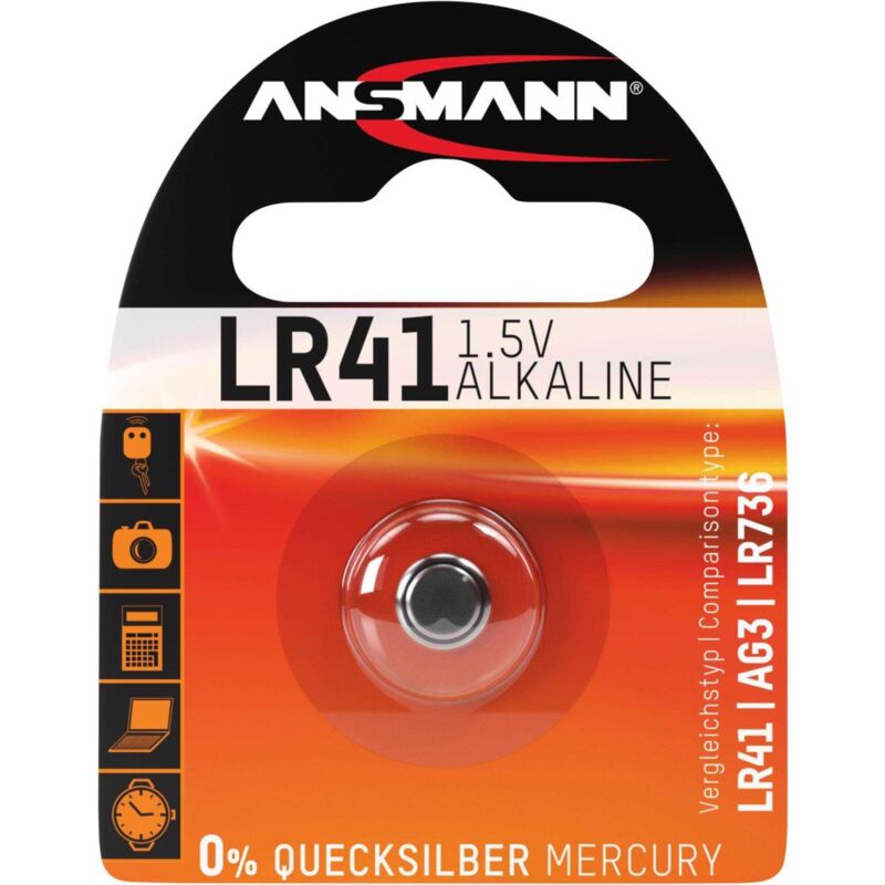 foto del prodotto ansmann batteria lr41 alcalina