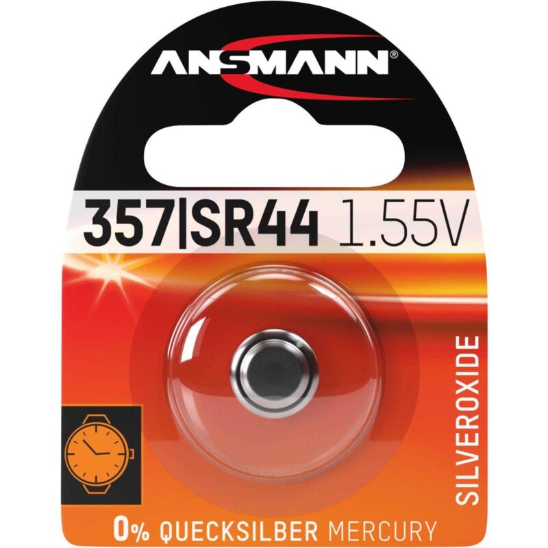 foto del prodotto ansmann batteria sr44 ossido d argento 158 mah