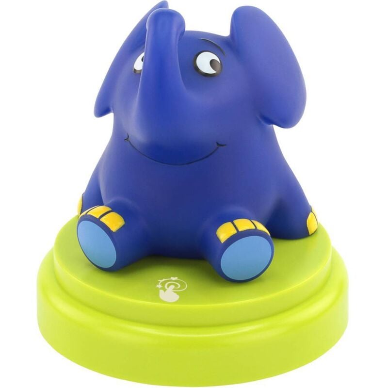 foto del prodotto ansmann elephant 1800 0017 510 luce notturna led elefante led monocolore blu