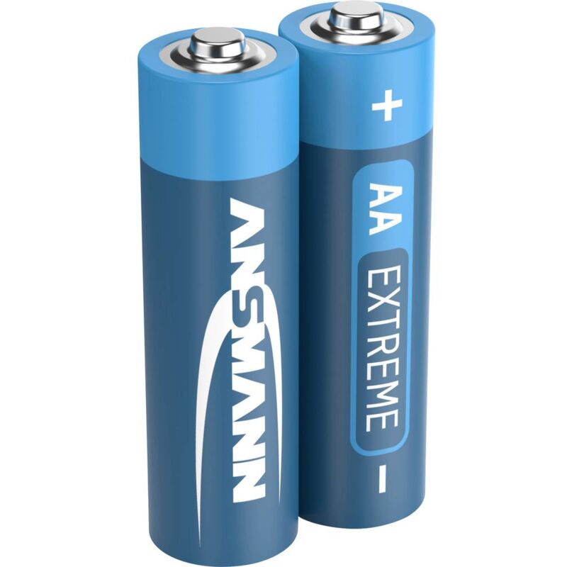 foto del prodotto ansmann extreme batteria stilo aa litio 2850 mah 1.5 v 2 pz.