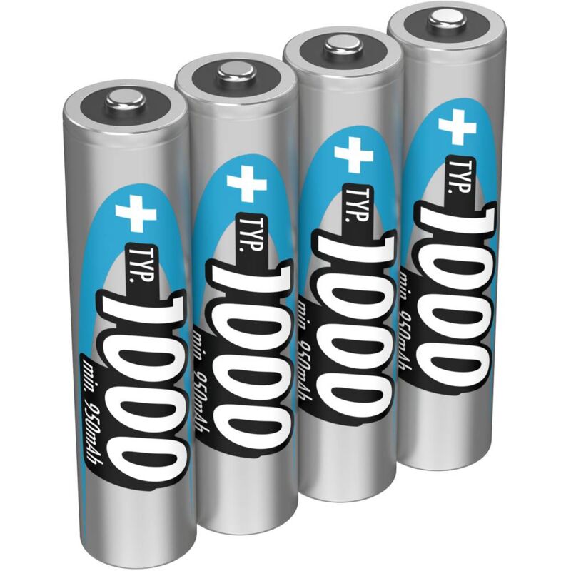foto del prodotto ansmann hr03 batteria ricaricabile ministilo aaa nimh 950 mah 1.2 v 4 pz.
