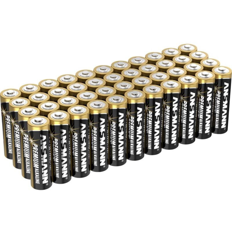foto del prodotto ansmann lr06 batteria stilo aa alcalina manganese 1.5 v 44 pz.