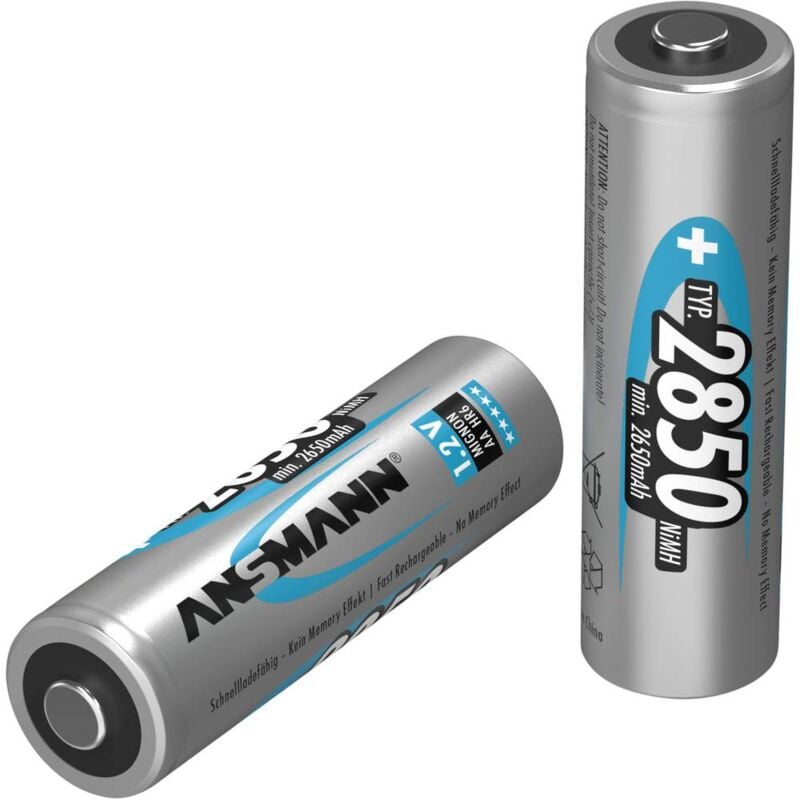foto del prodotto ansmann maxe hr06 batteria ricaricabile stilo aa nimh 2650 mah 1.2 v 1 pz.