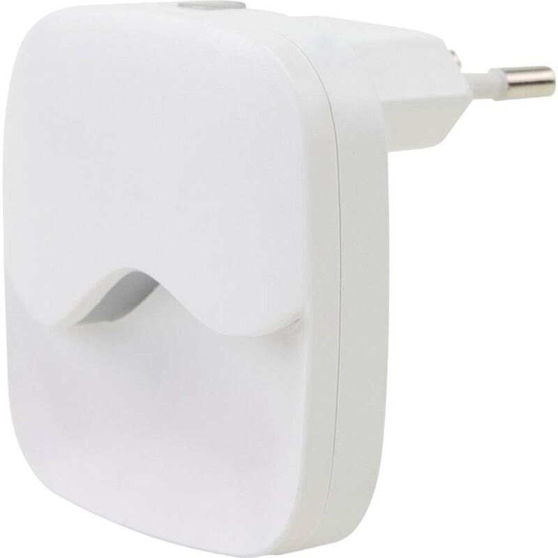 foto del prodotto ansmann nl10ac 1600 0406 lampada notturna, lampada da parete arcuato led monocolore bianco caldo bianco