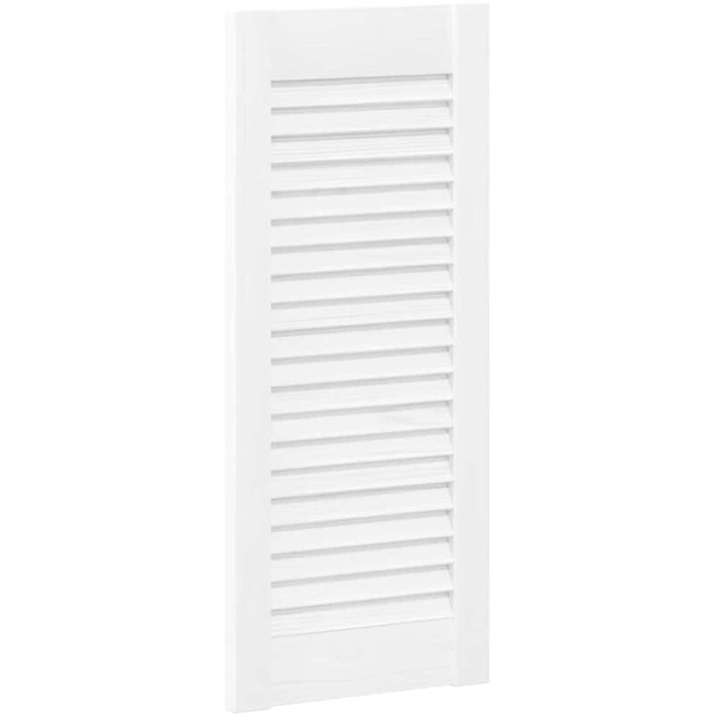 foto del prodotto anta a lamelle bianca 61,5x29,5 cm vidaxl