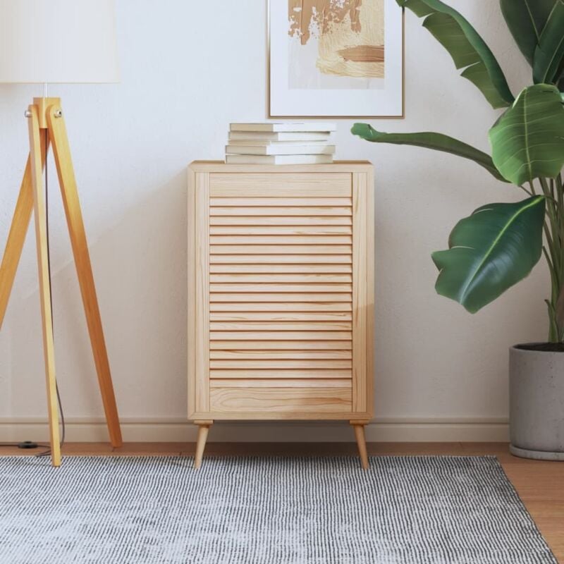 foto del prodotto anta con design a lamelle 69x49,4 cm in legno di pino vidaxl