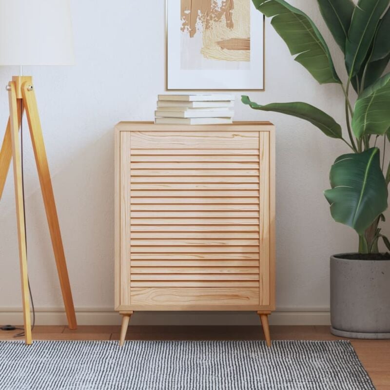 foto del prodotto anta con design a lamelle 69x59,4 cm in legno di pino vidaxl