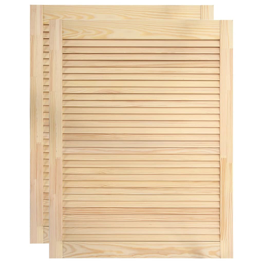 foto del prodotto ante a persiana 2 pezzi 69 x 49,4 cm legno di pino massiccio 02_0003897