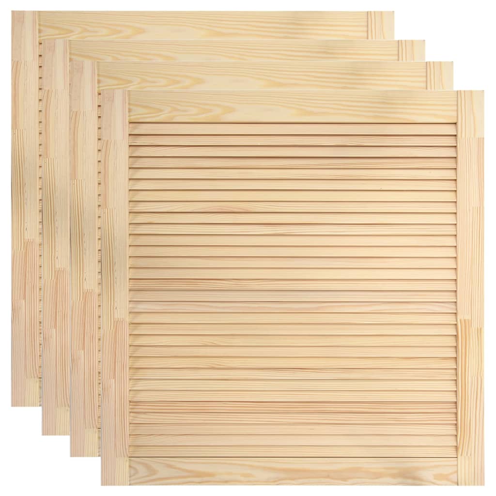 foto del prodotto ante a persiana 4 pz legno di pino massiccio 61,5x59,4 cm 02 0003919