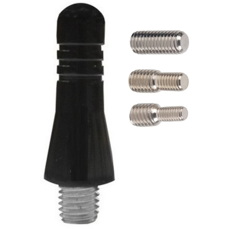 foto del prodotto antenna corta per tetto auto 3cm con adattatori multiattacco universale in lega trade shop traesio