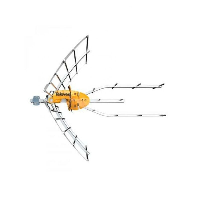 foto del prodotto antenna ellipse televes 148925 uhf con alimentatore 12v