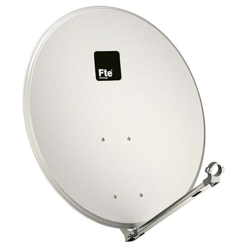 foto del prodotto antenna parabola fte diametro 80 in acciaio grigia or80sb pl