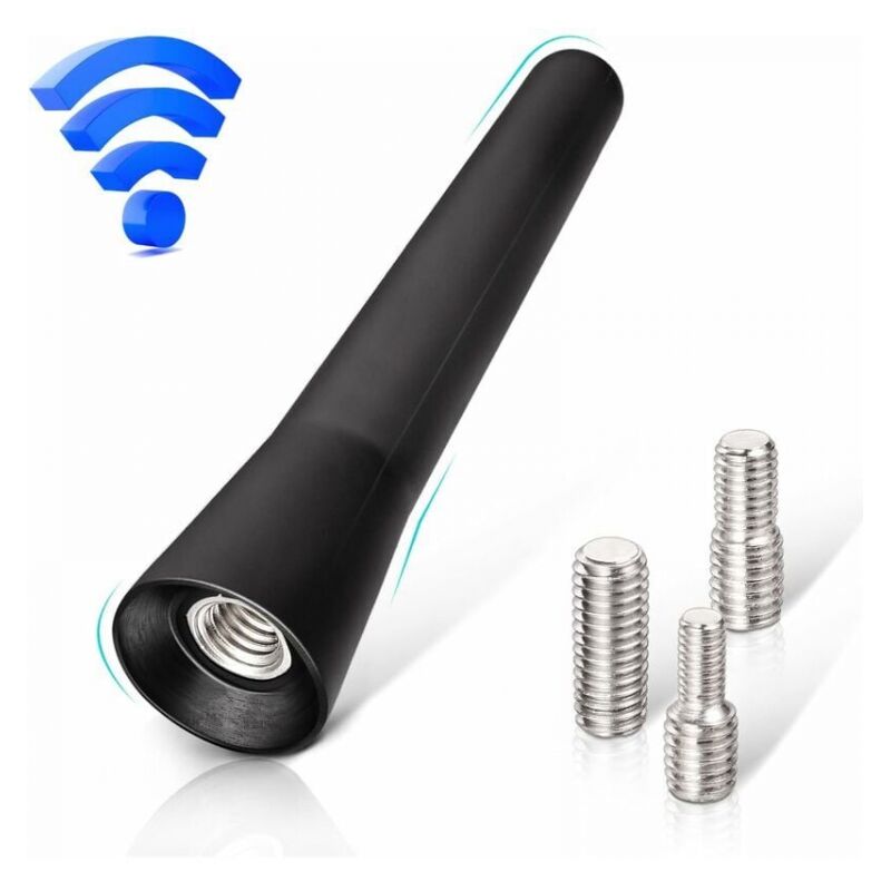 foto del prodotto antenna per auto fm dab antenna radio per auto antenna per auto corta da 5 cm con potente funzione di ricezione fm am dab