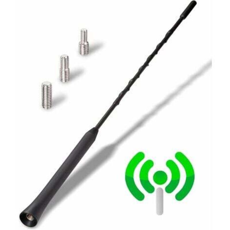 foto del prodotto antenna per auto potente - antenna radio universale per tutti i modelli di auto - antenna radio per auto con ricezione dab fm di alta qualità