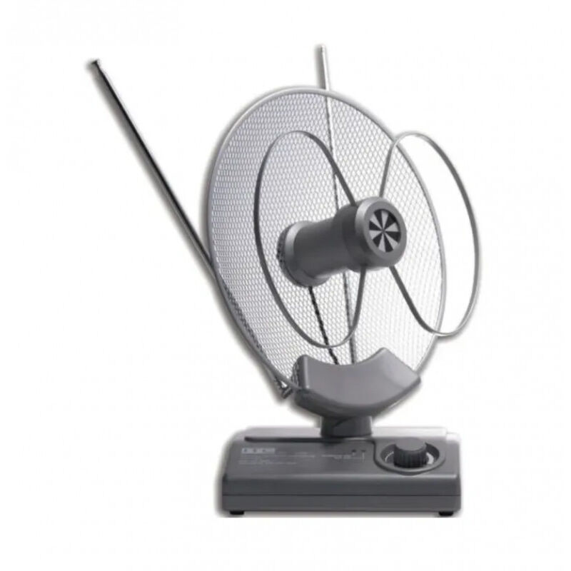 foto del prodotto antenna tv, antenna parabolica per interni