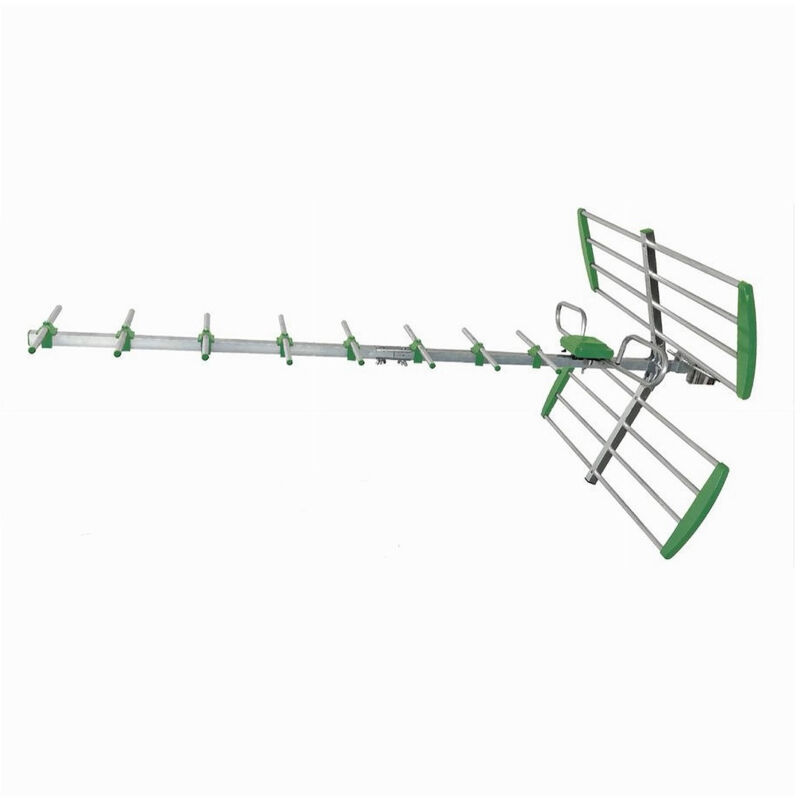 foto del prodotto antenna tv digitale terrestre esterno uhf 28db dvbt televisore lt c005 maxtech