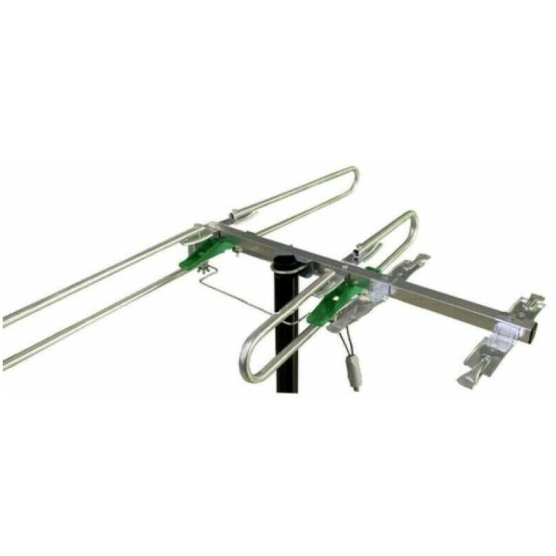 foto del prodotto antenna tv esterna digitale terrestre vhf uhf fm dvb t 5db 750hms art.4 ela