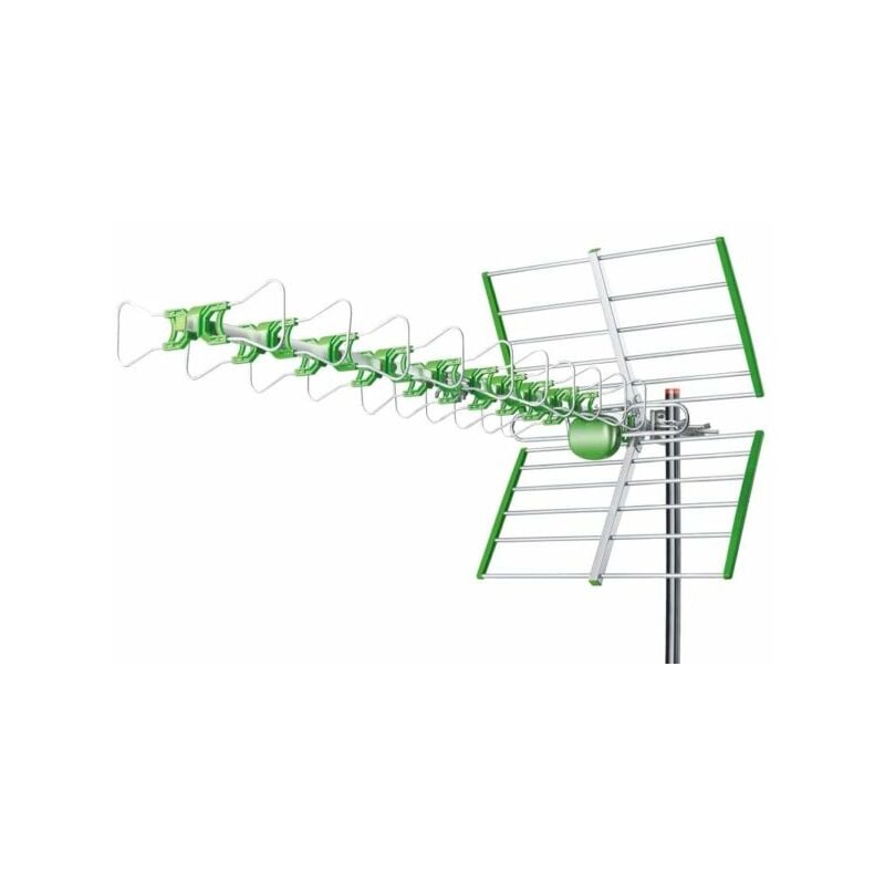 foto del prodotto antenna tv esterna digitale uhf dvb t dvt t2 dtt tnt 24 elementi 38dbi li 38b