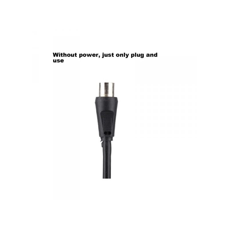 foto del prodotto antenna tv interna antenna portatile dvb t 30db base magnetica cavo 1,5m