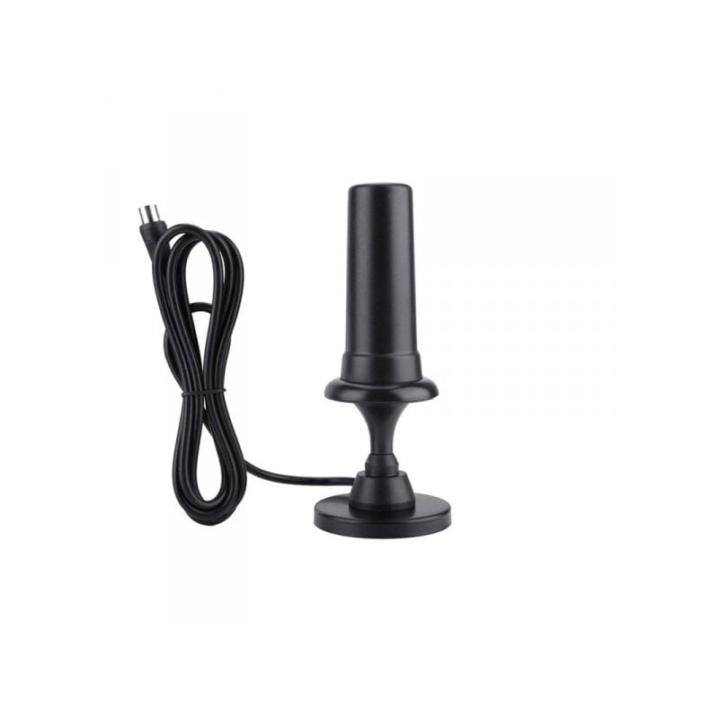 foto del prodotto antenna tv interna antenna portatile dvb t 36db base magnetica cavo 1,5m