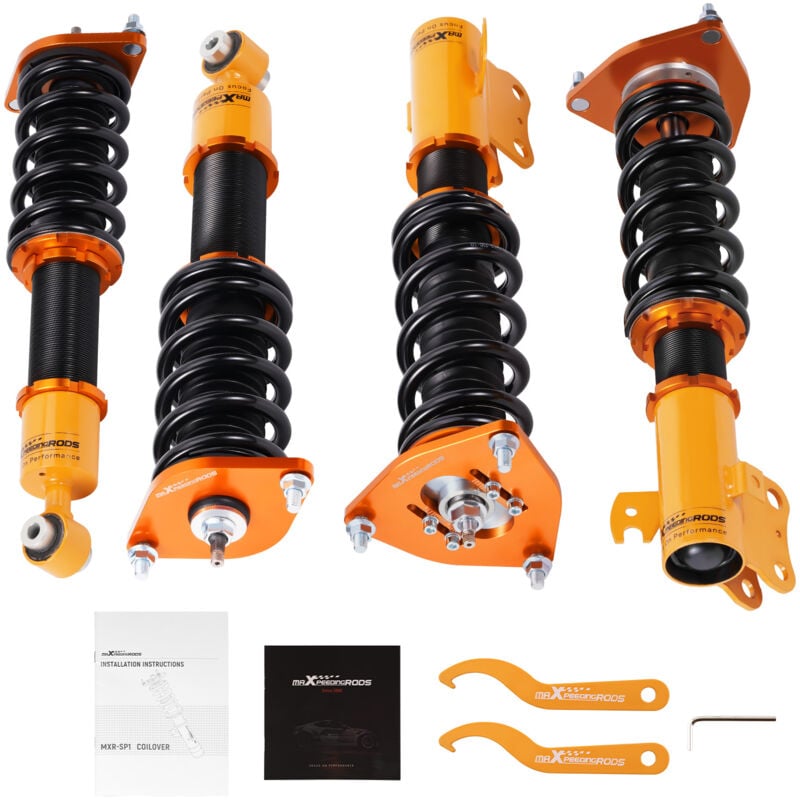 foto del prodotto anteriore posteriore ammortizzatori for subaru forester 3 coilover filettato