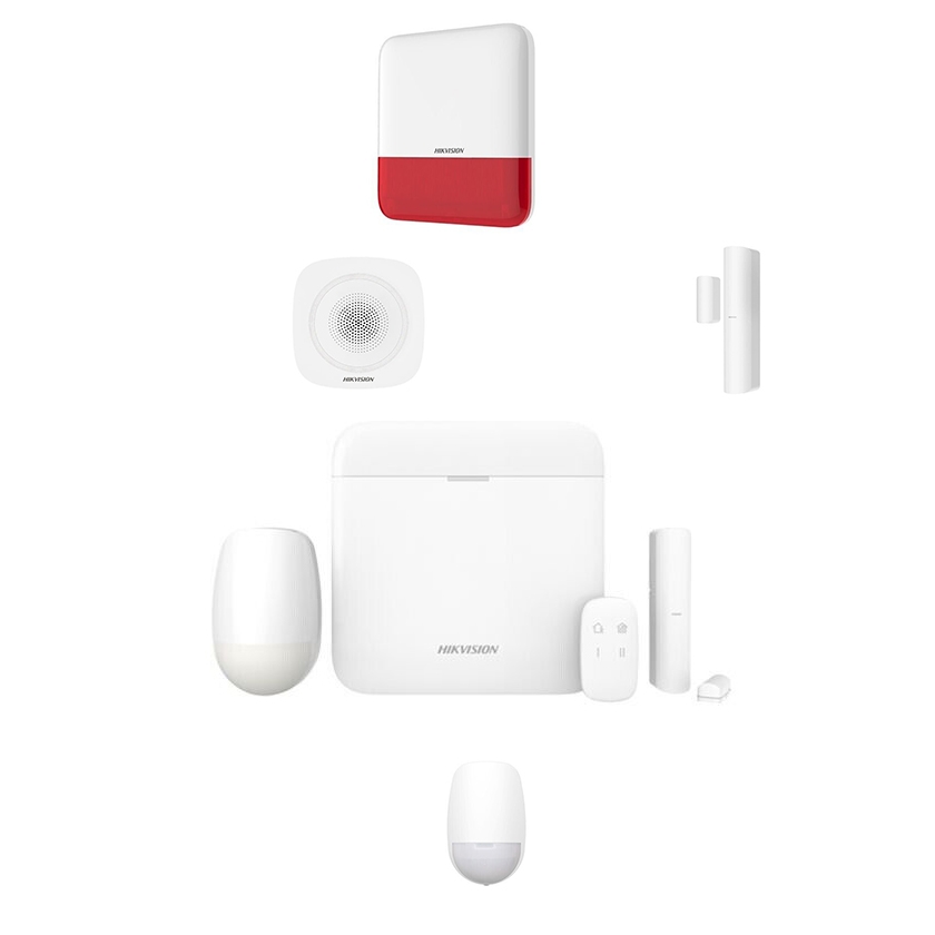 foto del prodotto antifurto casa wireless ax pro hikvision gsm senza fili negozio